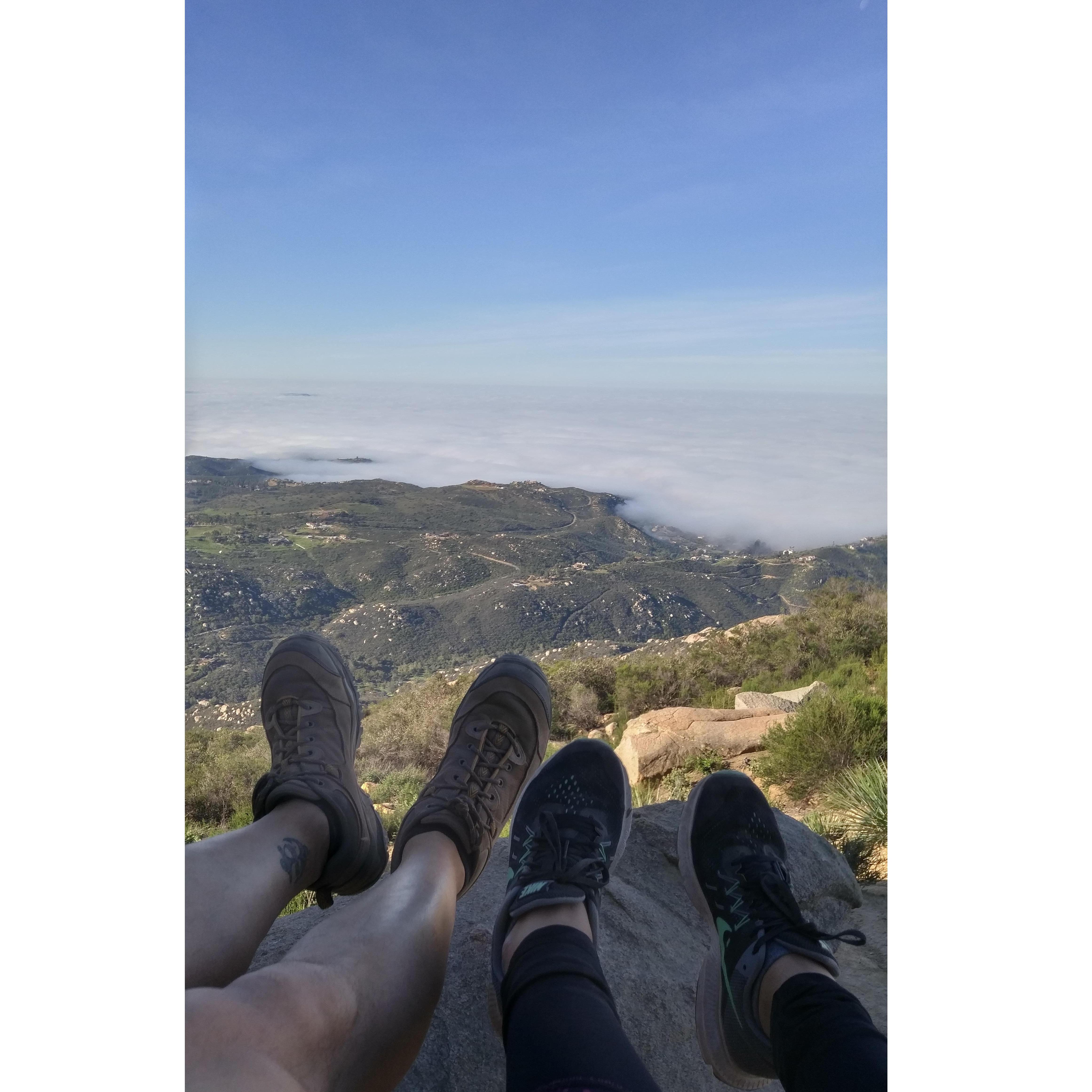 (Potato Chip Rock 2017)
Doing what we love to do best-hiking!