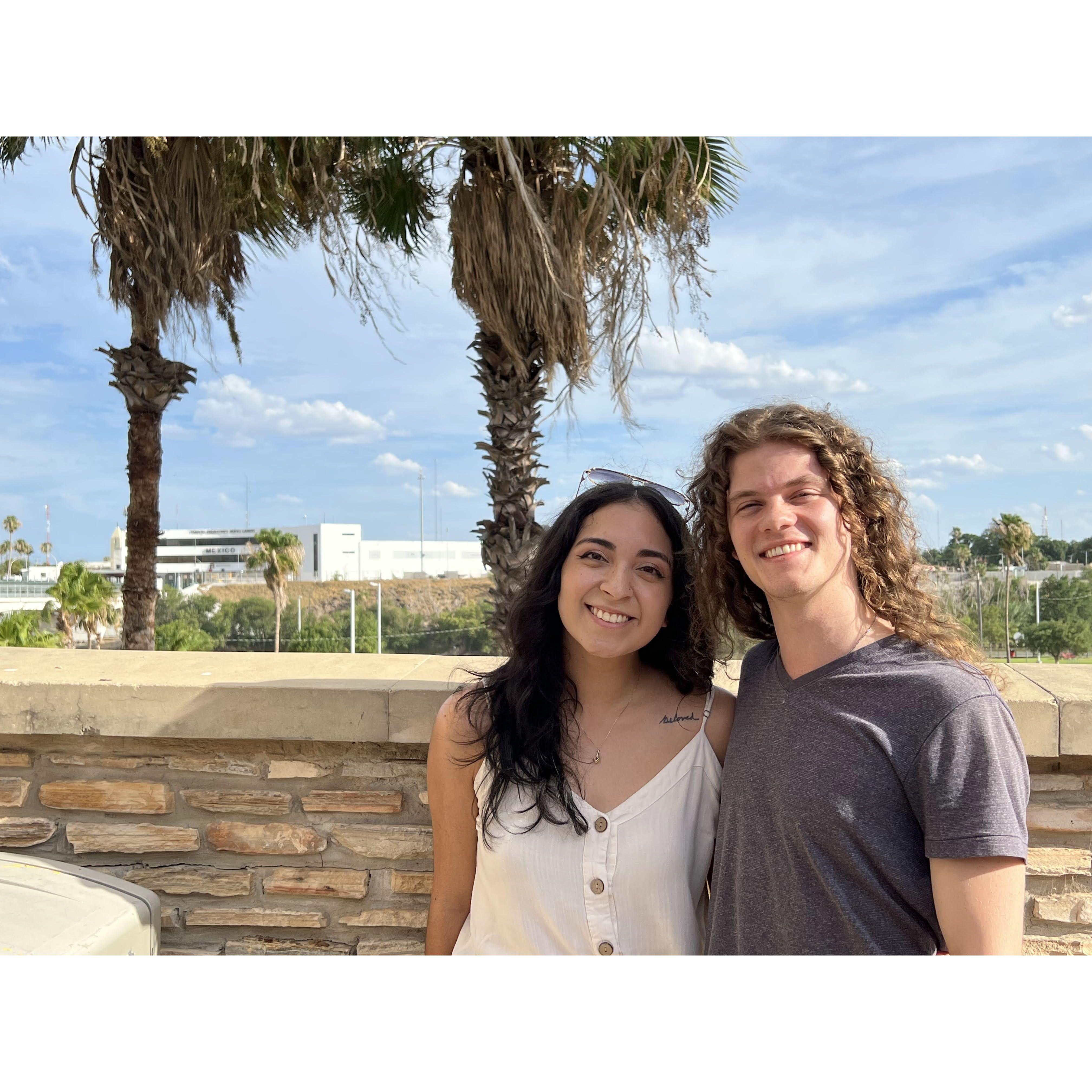 The Mexican border - Laredo, Texas