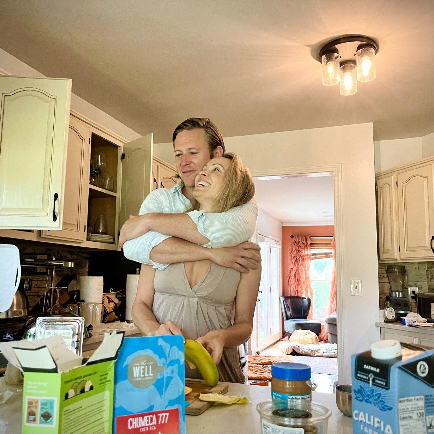 We did a lot of cooking in our home in Nashville.