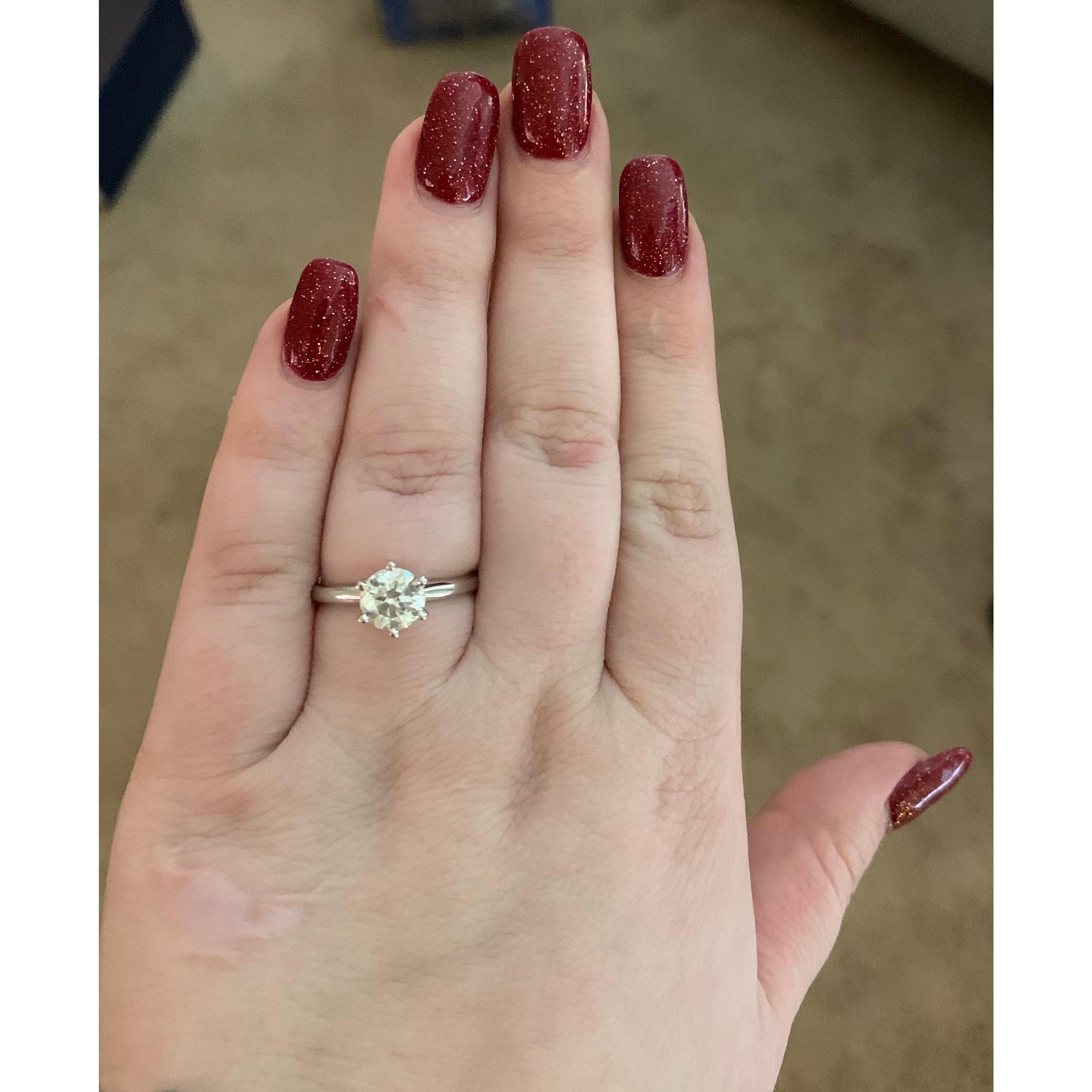 The "I promise to love you, support you, and stand by you forever" ring.