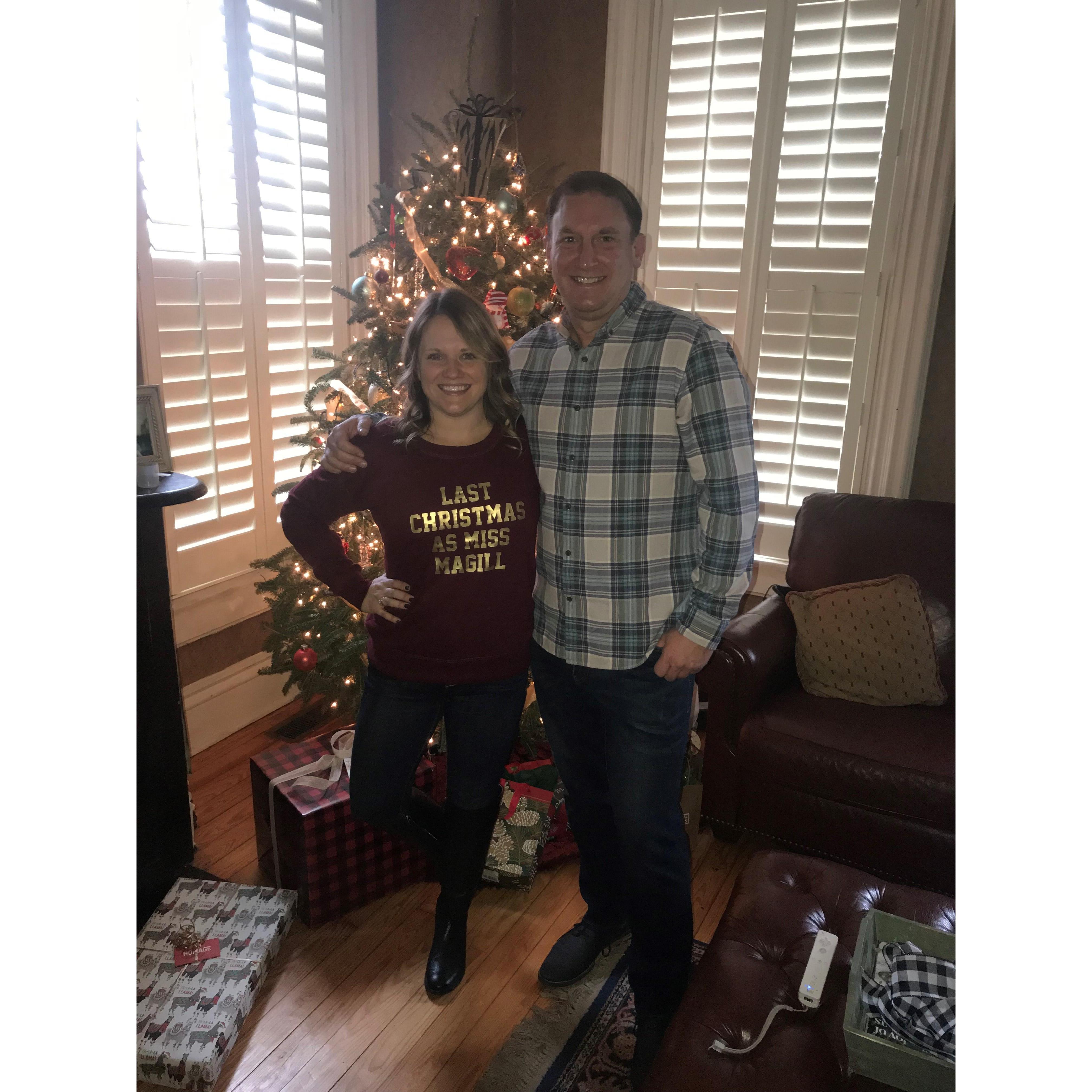 Last Christmas as Miss Magill