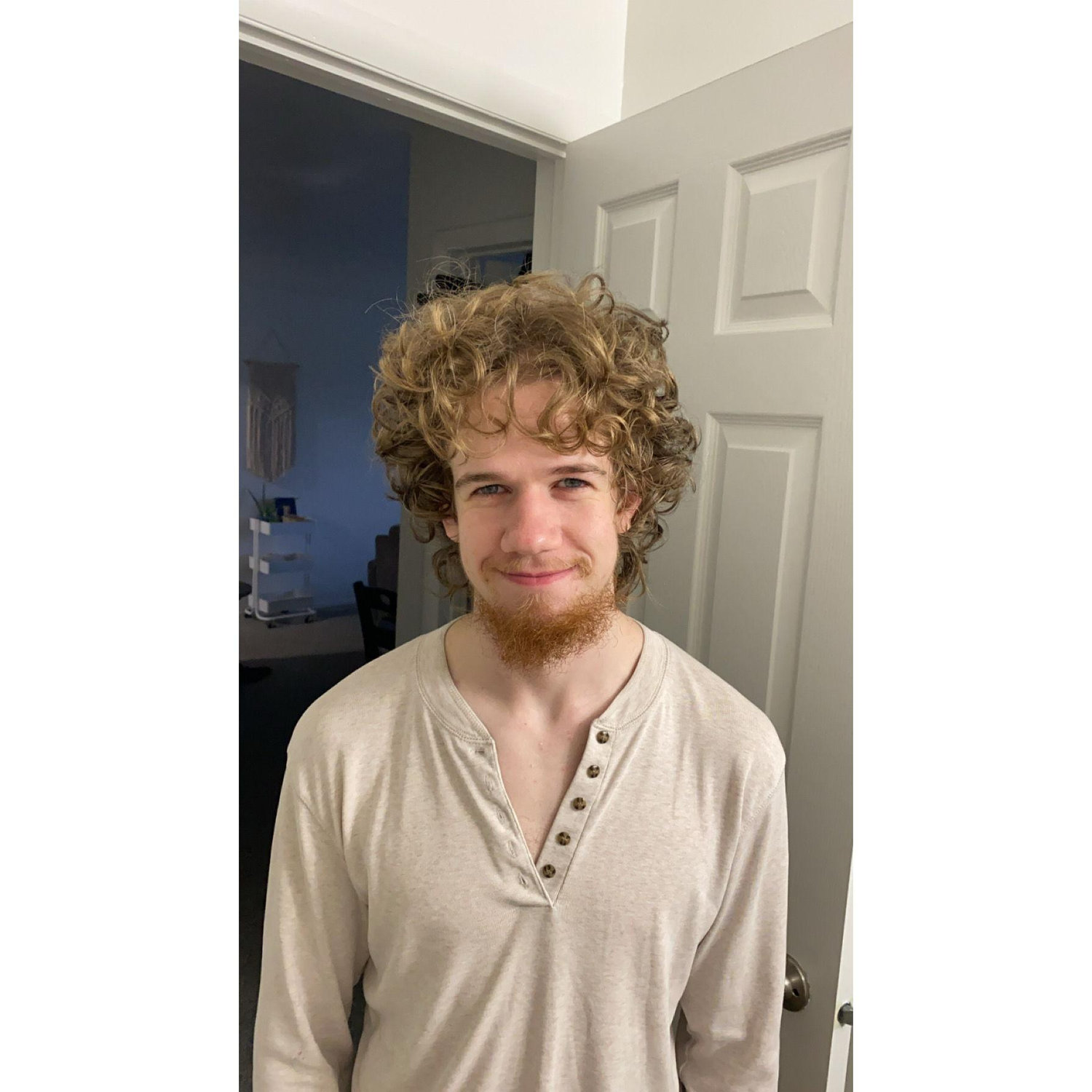 Brian, post-haircut. (so those who have not seen him in a while can recognize him without long hair)