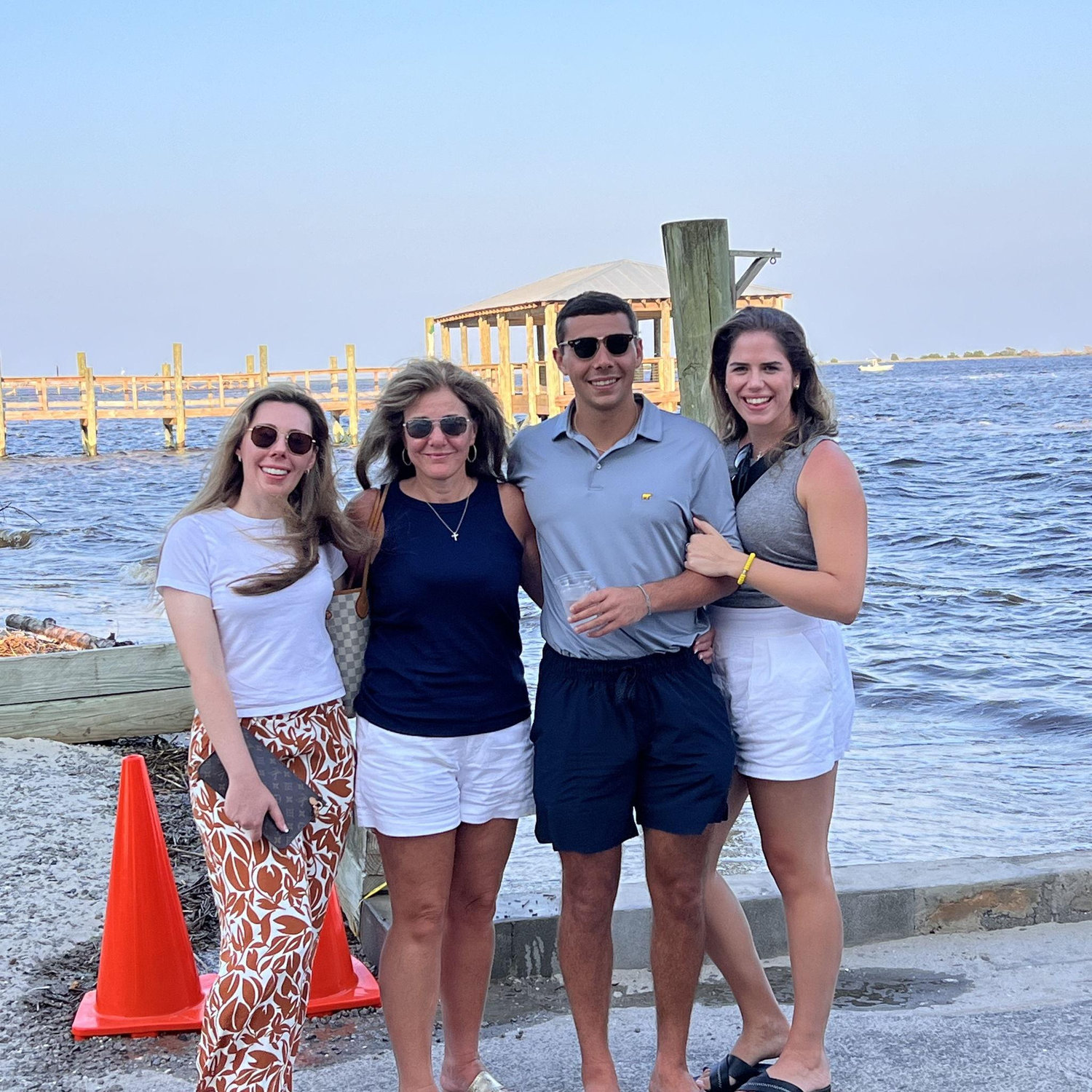 We love spending time with Andrew's family in beautiful Southport, NC!