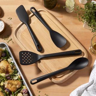 Silicone Onyx 4-Piece Chef's Cooking Utensil Set