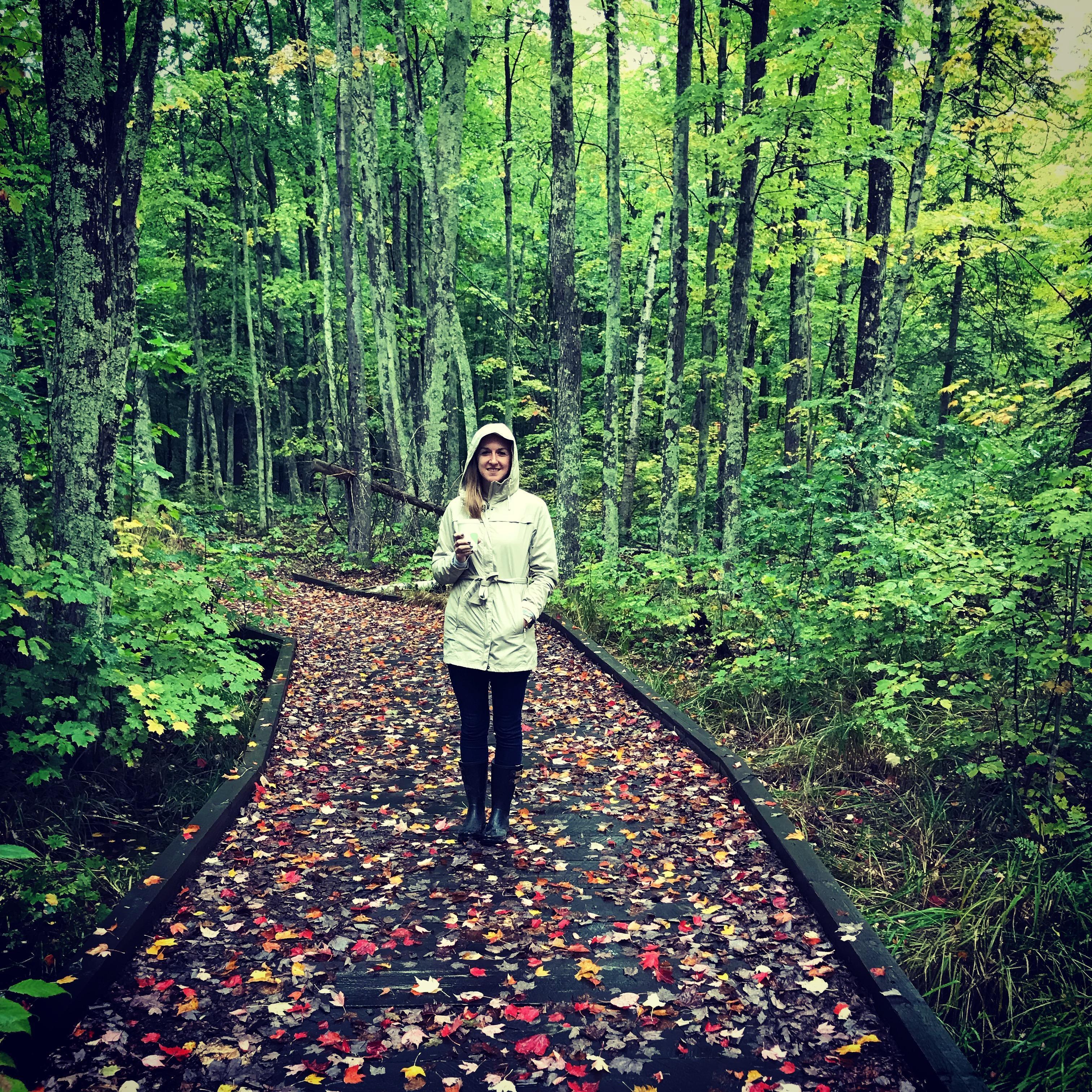 Camping on Madeline Island, WI