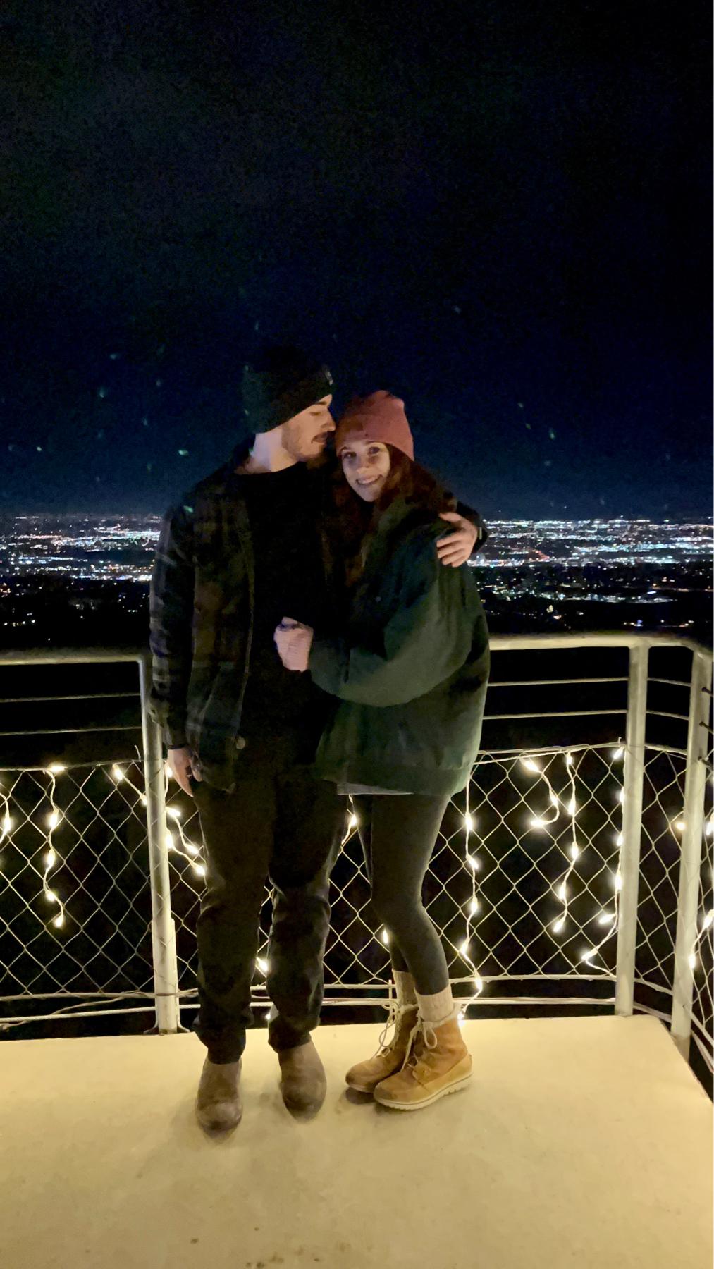 (This was taken about 5 seconds before Kaleb proposed at Cheyenne Mountain Zoo in Colorado!)