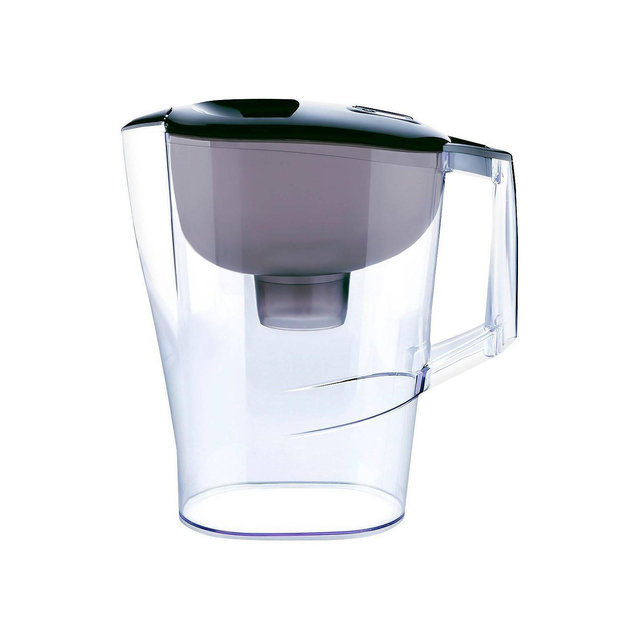 Water Filtration Pitcher Black 10 Cup Capacity - Up&Up™