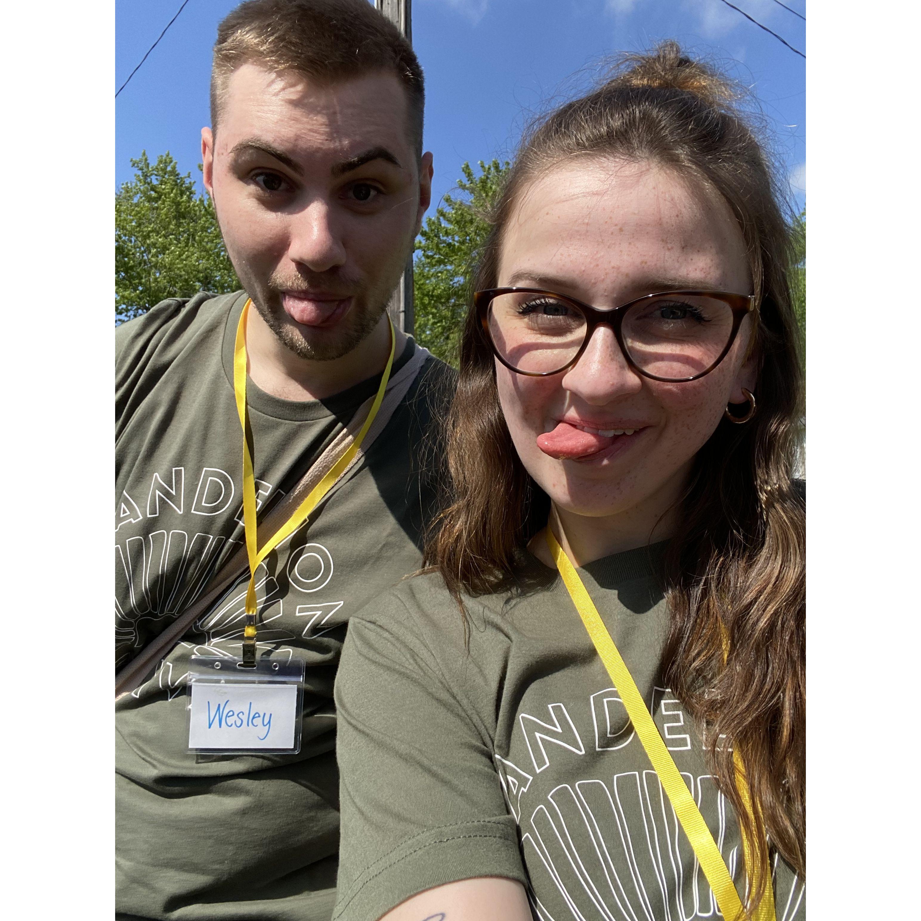 05/04/2024 - Facepainting at the Borculo Dandelion Festival!
