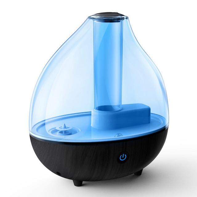 Ultrasonic Cool Mist Humidifier, DONGSHEN 1.7L Large Capacity Diffuser Humidifier , Portable Personal Humidifier about 9 Hours , Automatically Shut-off , 7 Colors Changeable LED Light