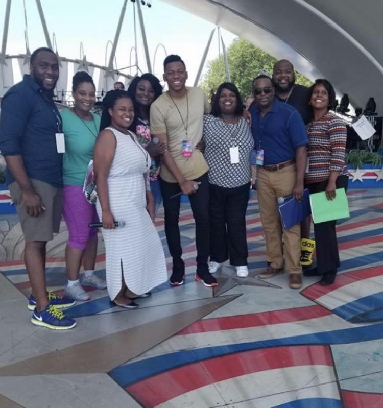 Rehearsal for a the annual Memorial Day Concert at the US Capitol - May 2017
This is the day we 1st met!!!
