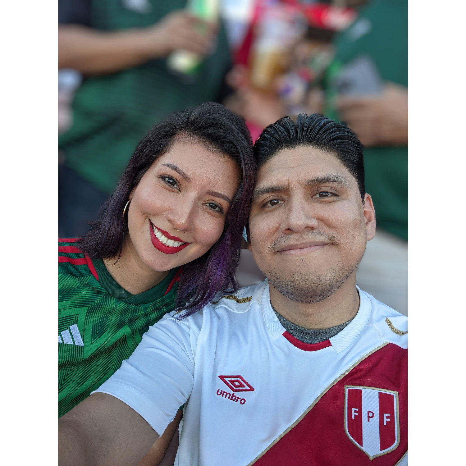 Mexico vs Peru match!
