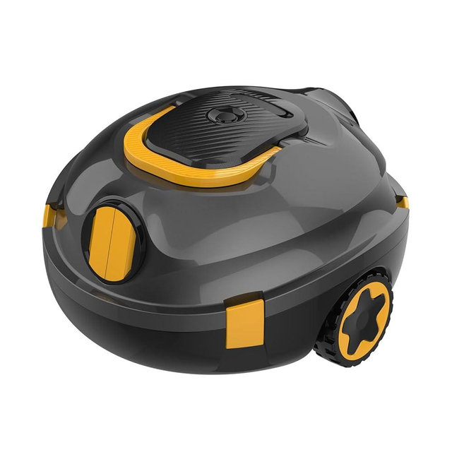 Y20 Cordless Robotic Pool Cleaner, Automatic Pool Vacuum for Above Ground & Inground Pool, 90 Min Runtime, Auto-Parking, Lightweight, Powerful Robot up to 1100 sq.ft (Black-Orange)