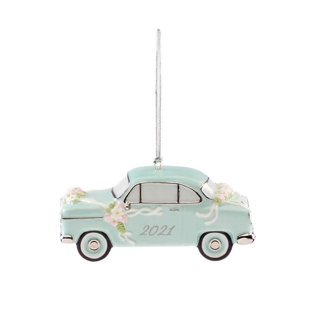 2021 Just Married Vintage-Like Car Ornament