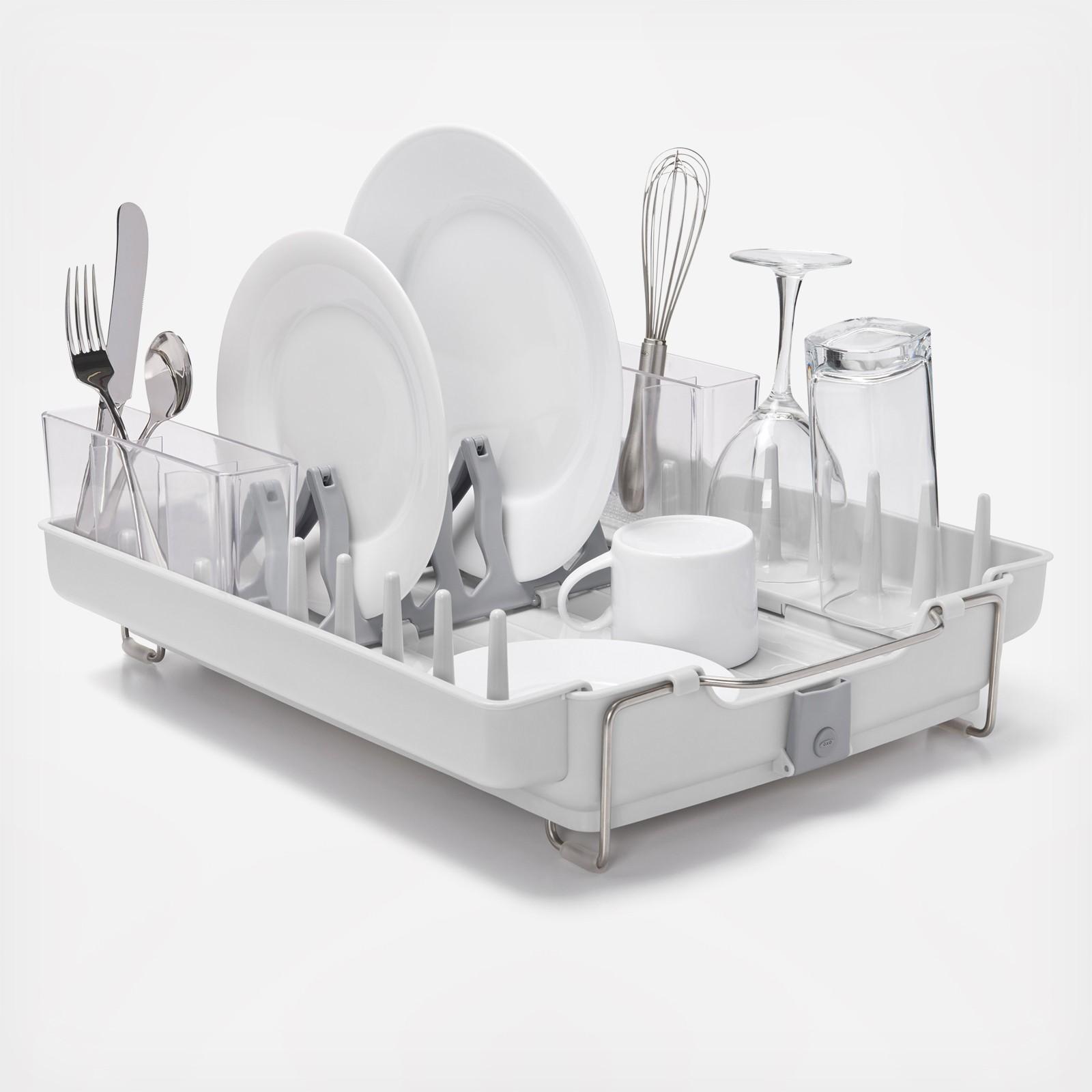 OXO, Good Grips Foldaway Dish Rack | Zola