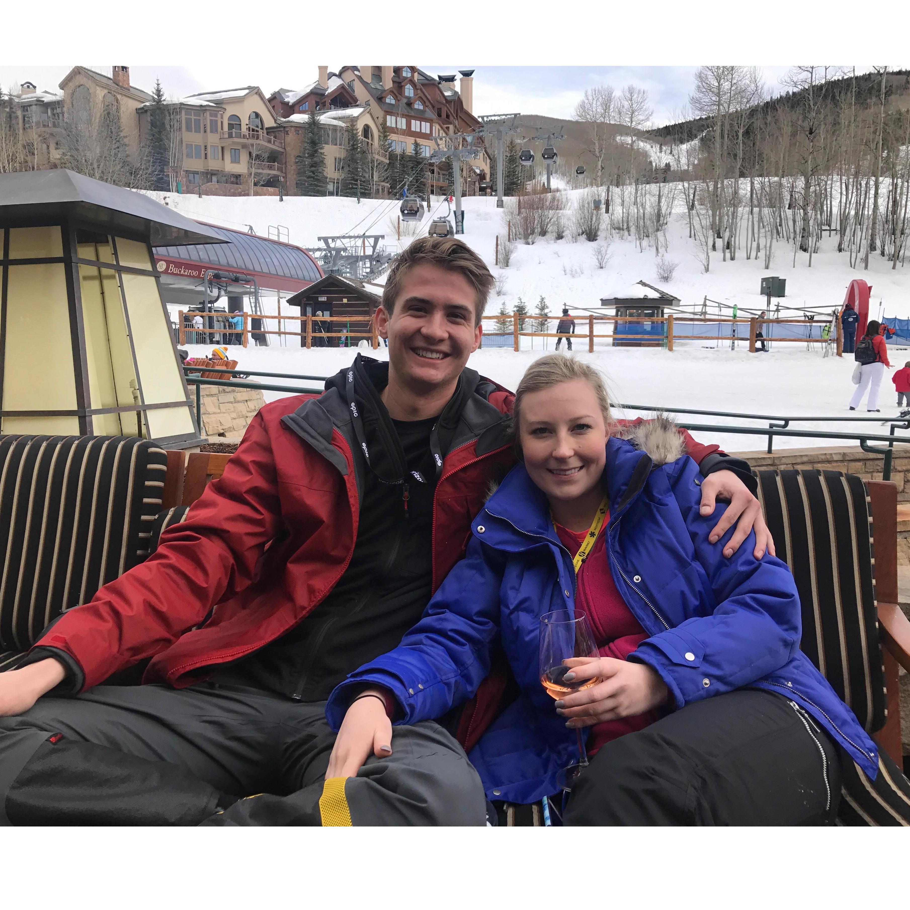 Went to our favorite place: Beaver Creek, CO