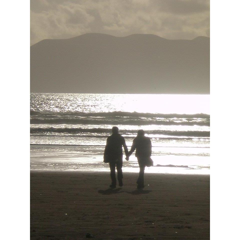 Inch beach, sunset; Ireland