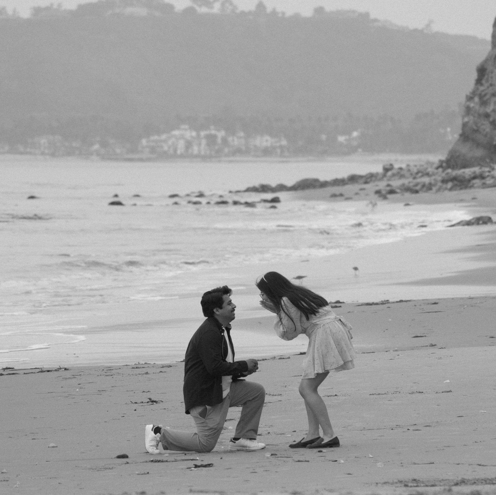 Us when he proposed; April 2024