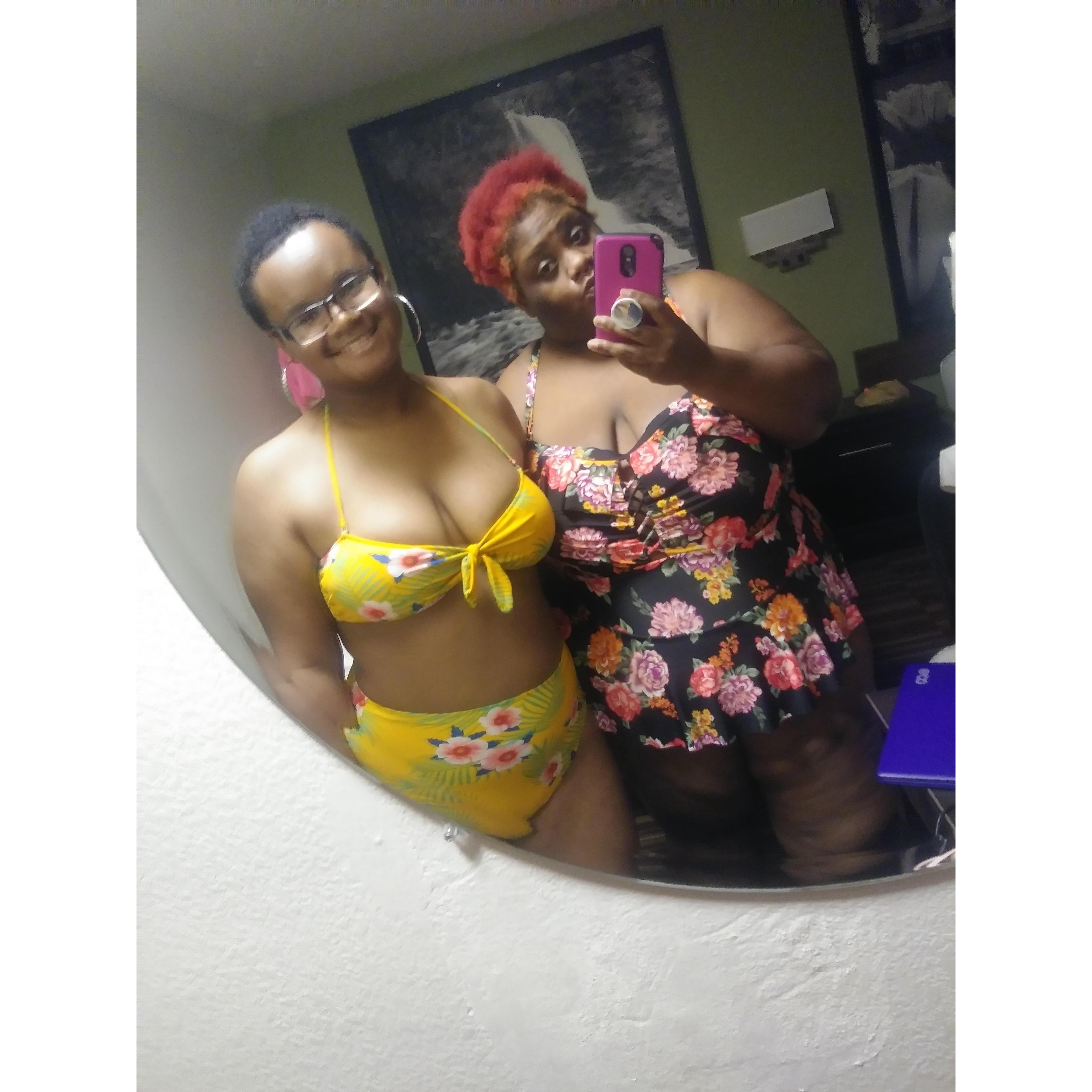 This was right after we came from the beach.. We had an amazing time!!
