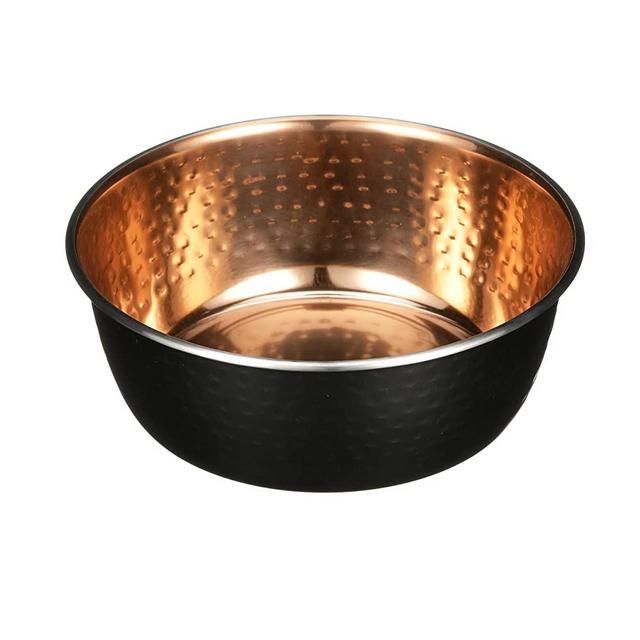 NEATER PET BRANDS Hammered Decorative Designer Bowls - Luxury Style Premium Dog and Cat Dishes