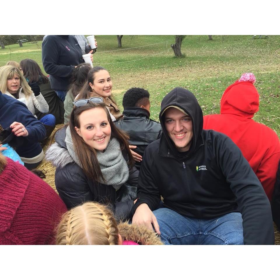 Jed's first time at the Gabridge Family's Annual Pumpkin Patch! He did not get spooked away by the family in between the hay rides, whipped cream fights, and many laughs.
