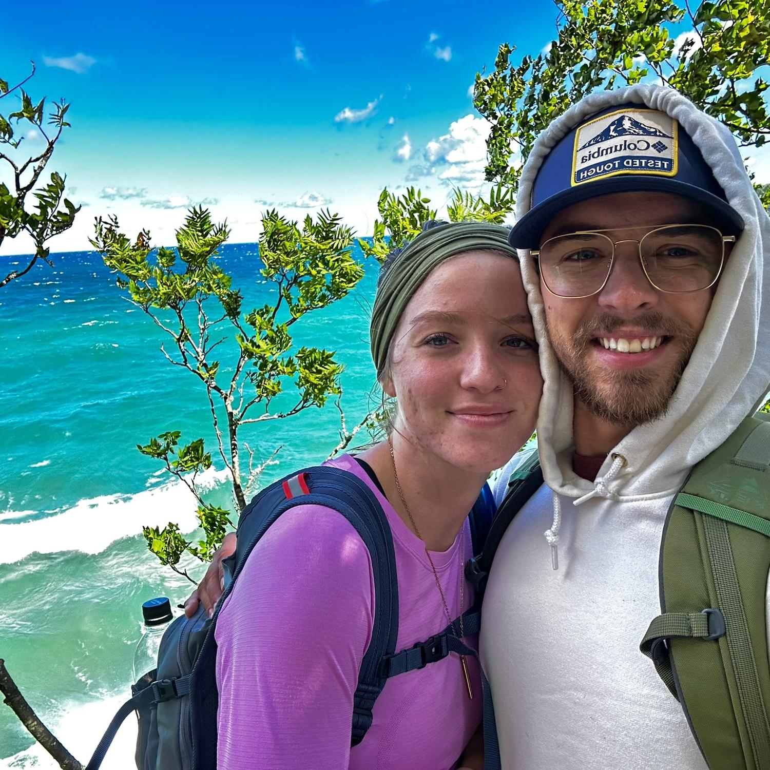 UP trip! On the Pictured Rocks National Lakeshore!