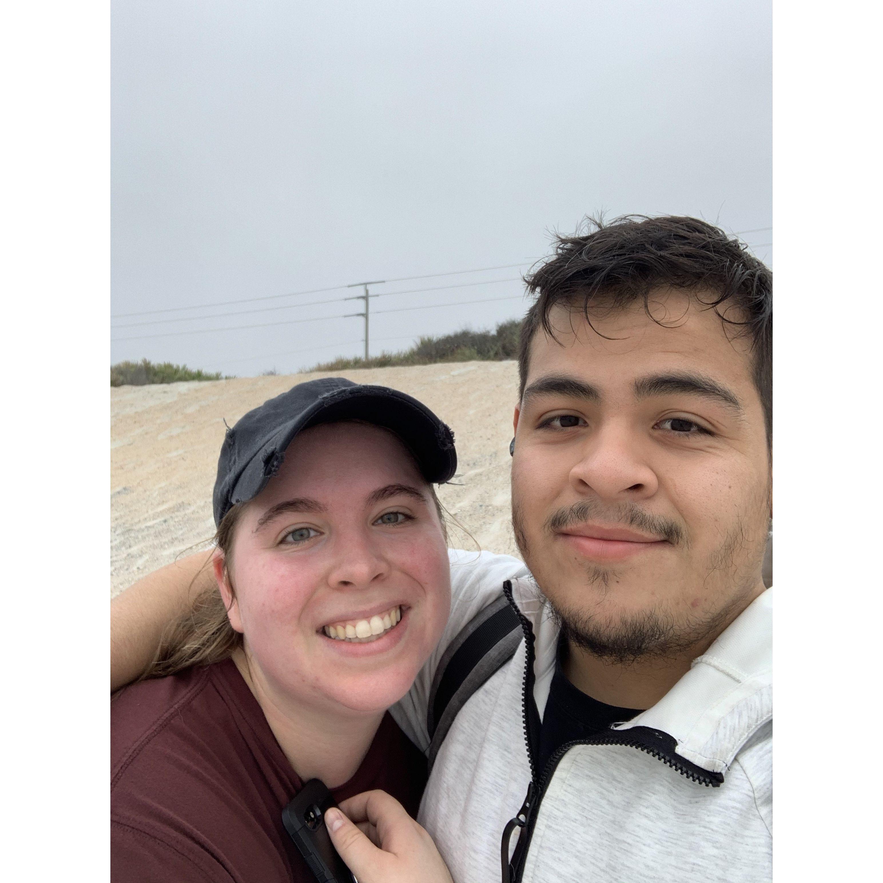 Beach in St. Augustine. We rode bikes from our Airbnb over a huge bridge to the beach here, it was so much fun!