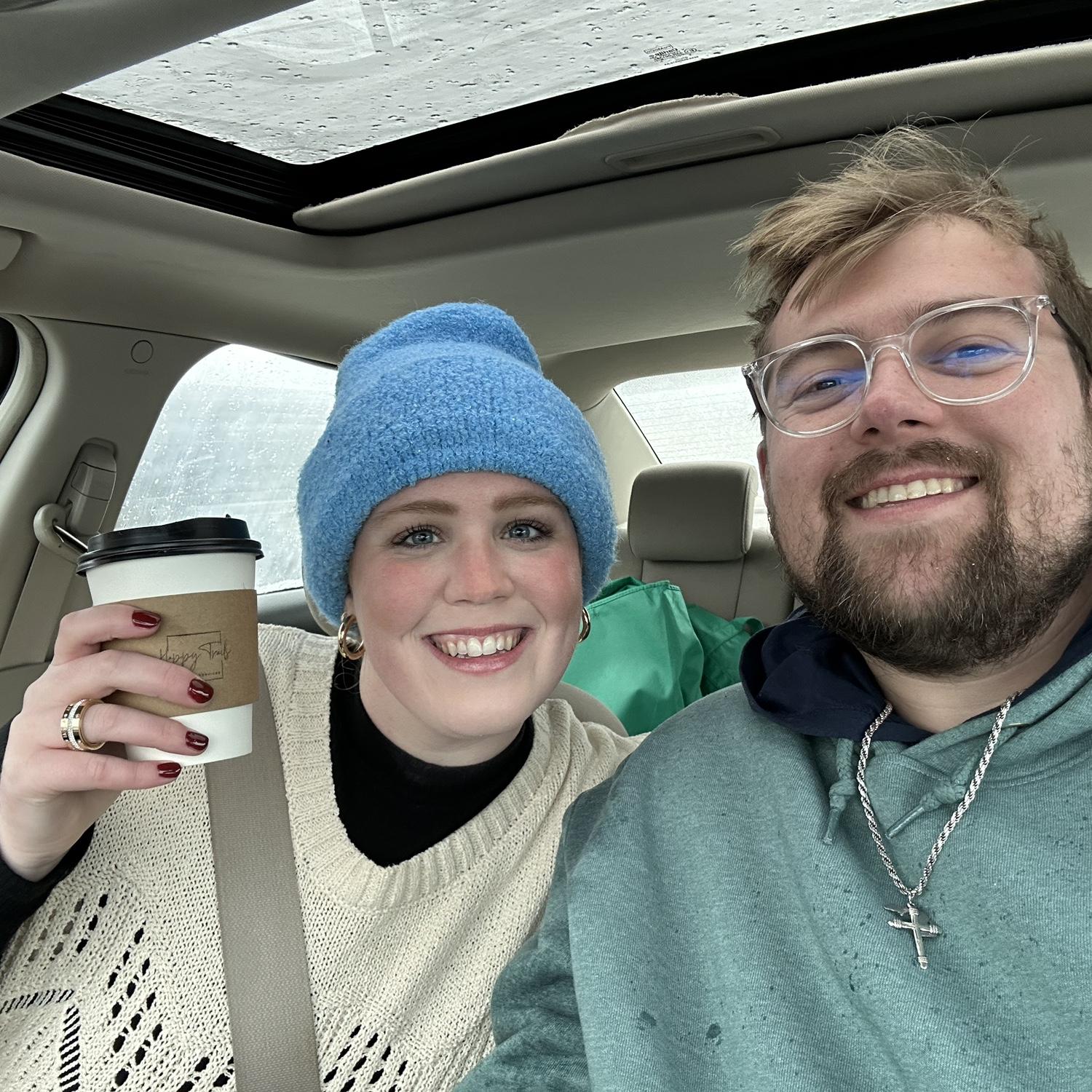 Our first time finding and cutting down a Christmas tree