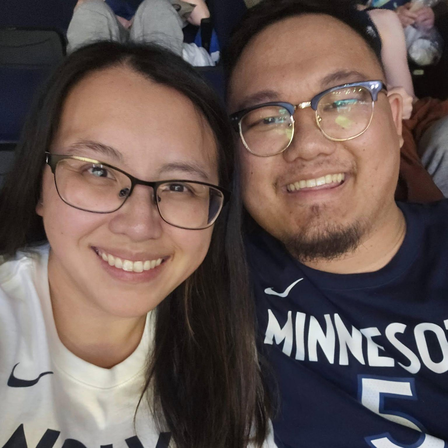 Our first Minnesota Timberwolves Game