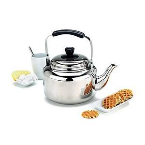 Demeyere Resto 4.2-Quart Water Kettle in Stainless Steel