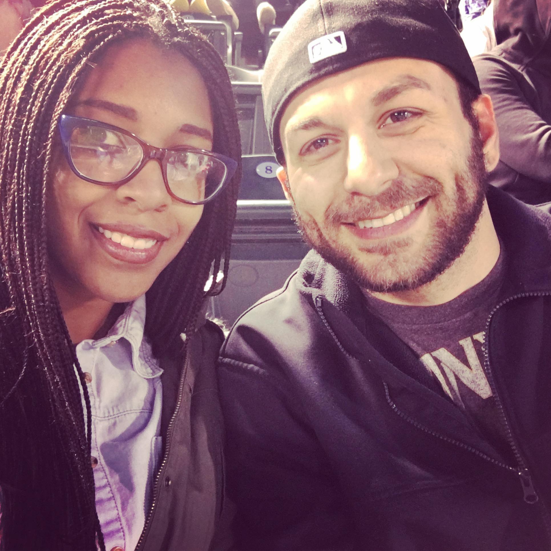At our first Rockies game
