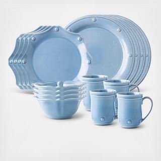 Berry & Thread Classic 16-Piece Dinnerware Set, Service for 4