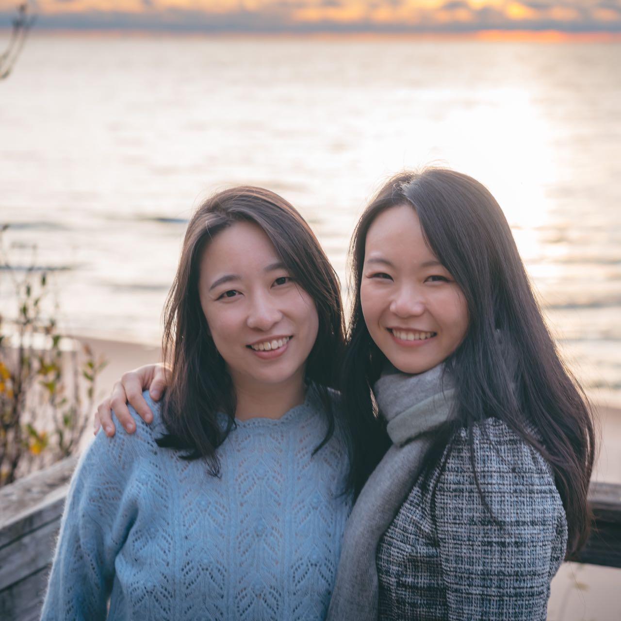 Many thanks to our friend Ruyi who took all these amazing photos for our engagement by Lake Michigan!