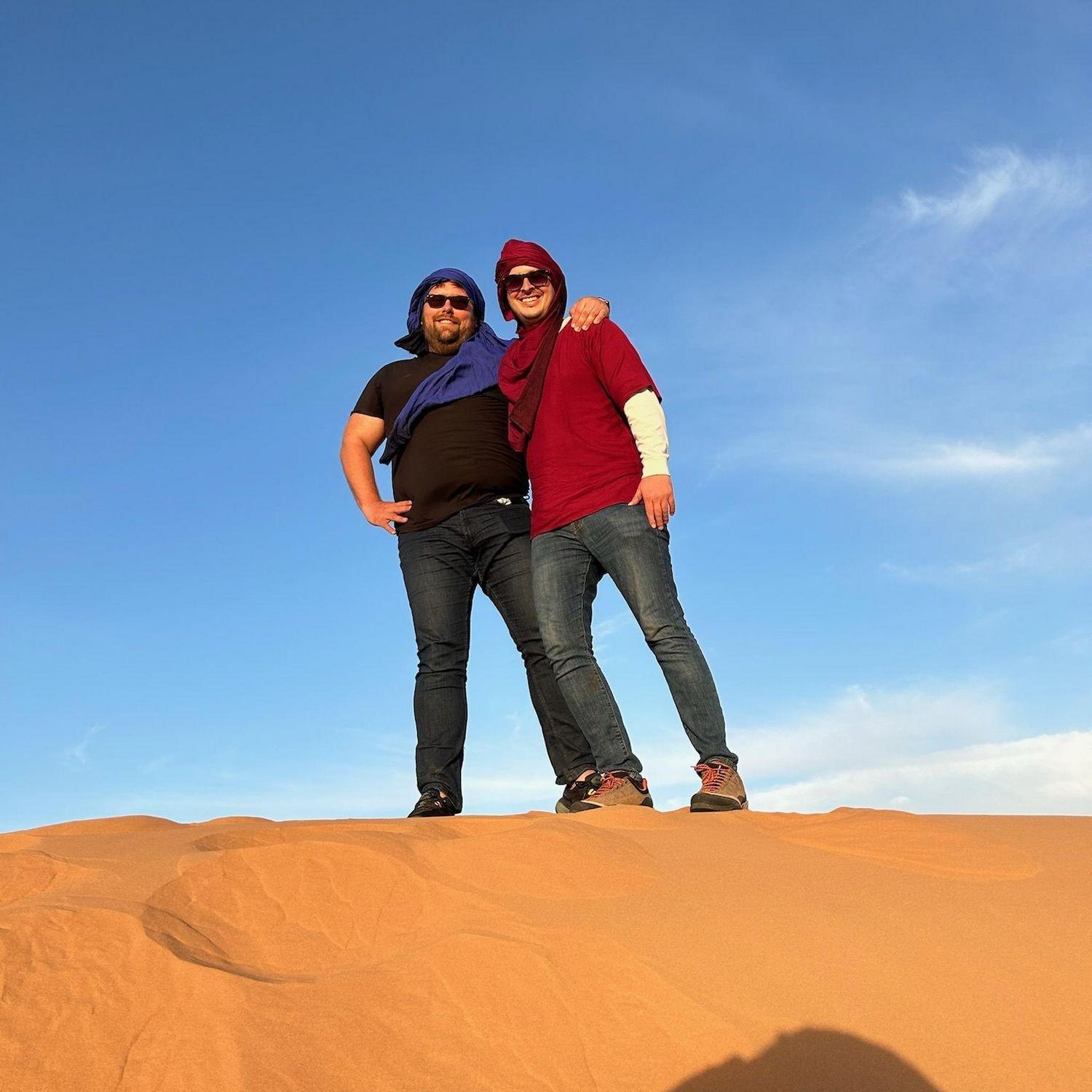 This, I can say, was taken on what was probably the coolest day of my life. I flew to Morocco because I wanted desert, and in Erg Chebbi, I got desert.