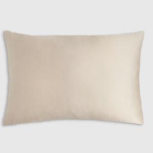 100% Mulberry Silk Pillowcase | Quince; Color: Champagne; King