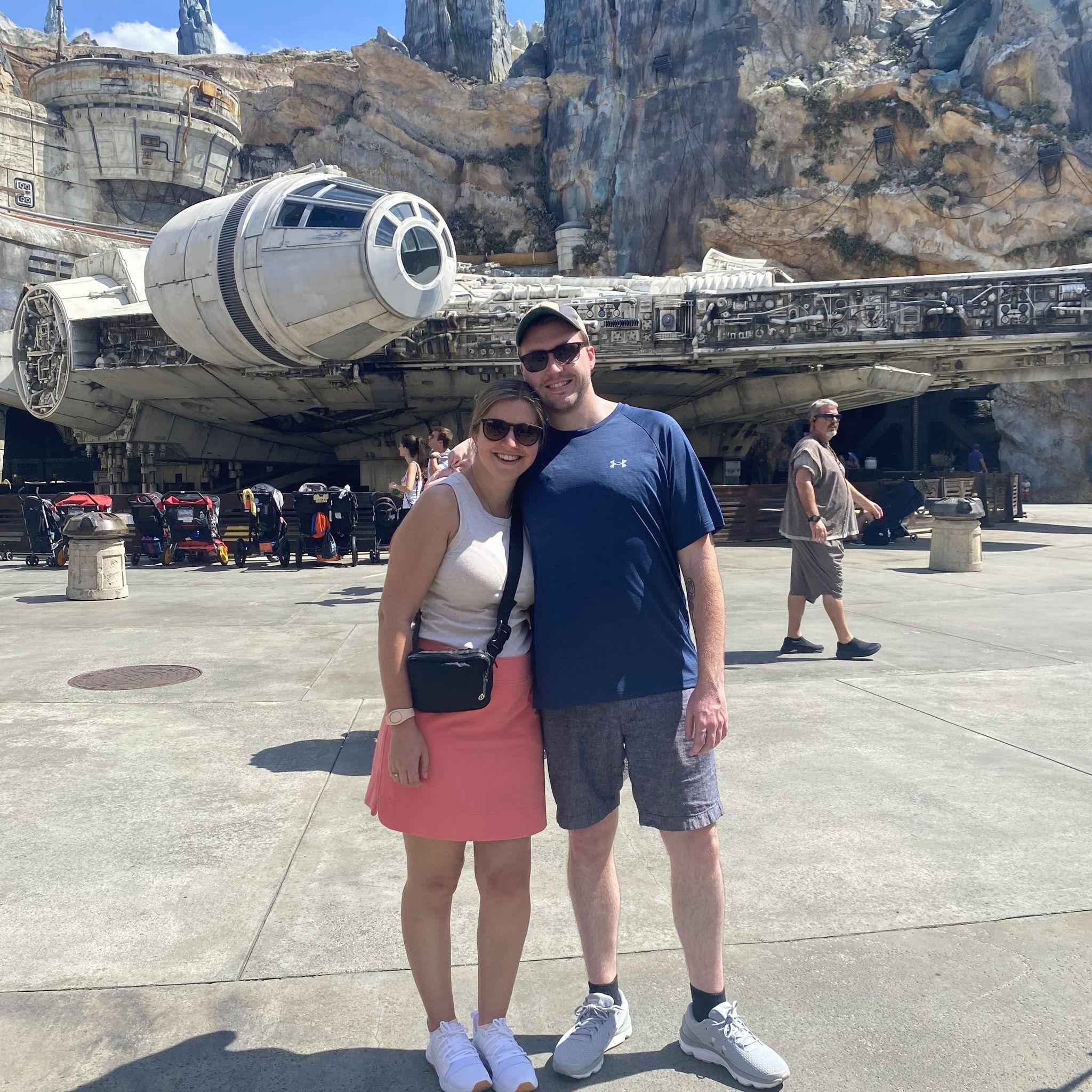 Brendan's first Disney trip with the Kohanski's