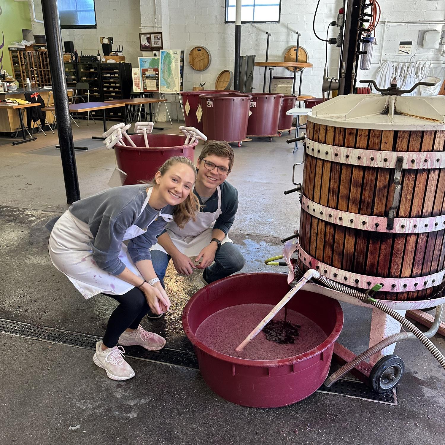 Wedding wine is in the works!