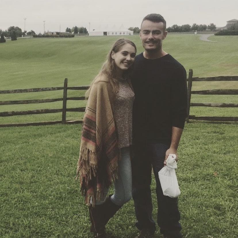 Our first picture together 
September 2018