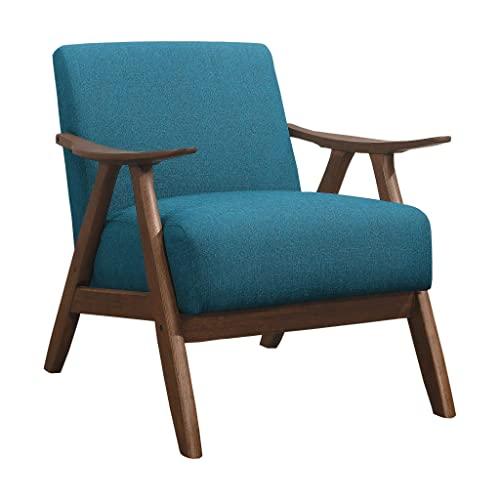 Lexicon Fabric Accent Chair, Blue