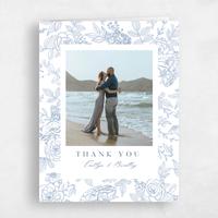 Blue Wedding Thank You - Daphnel Photo