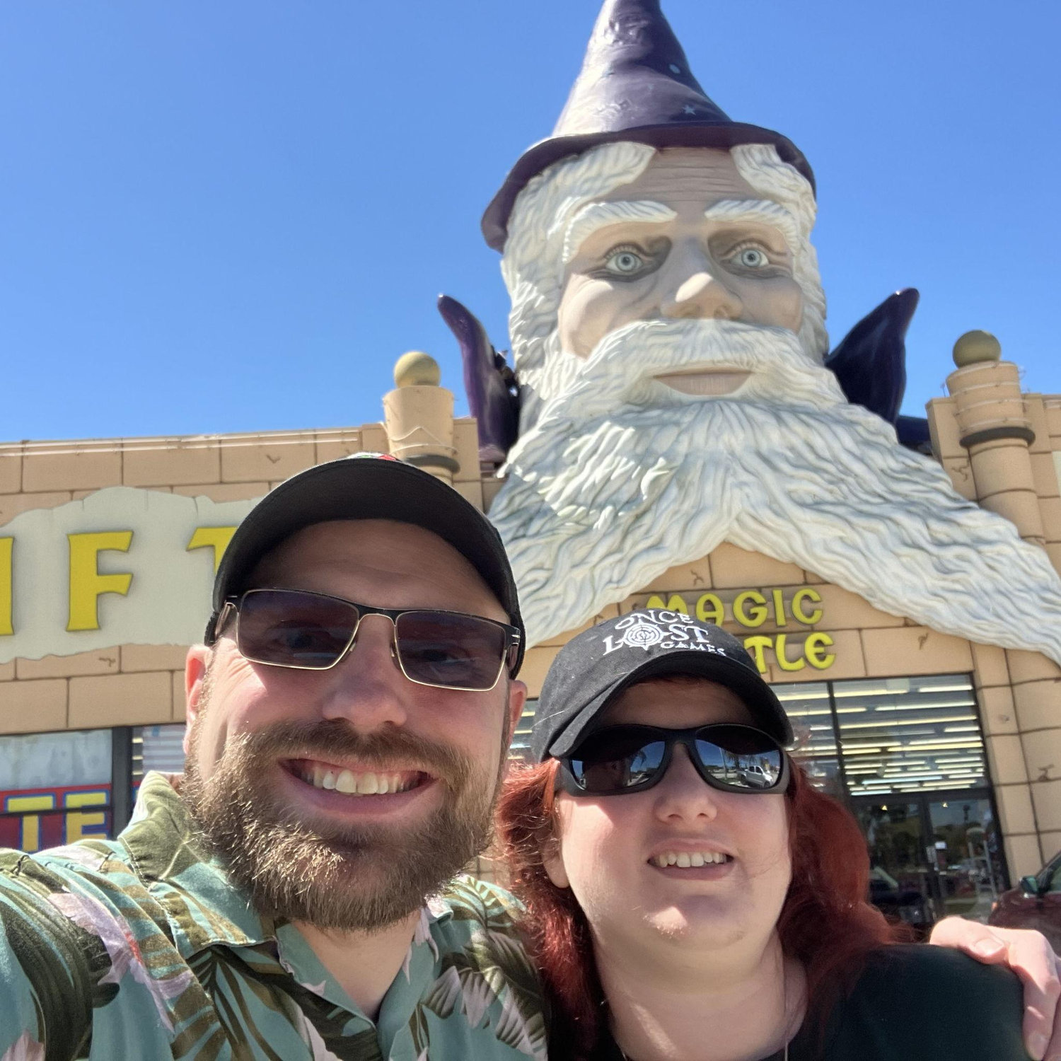 Visiting the "Wizard" in Orlando, FL.