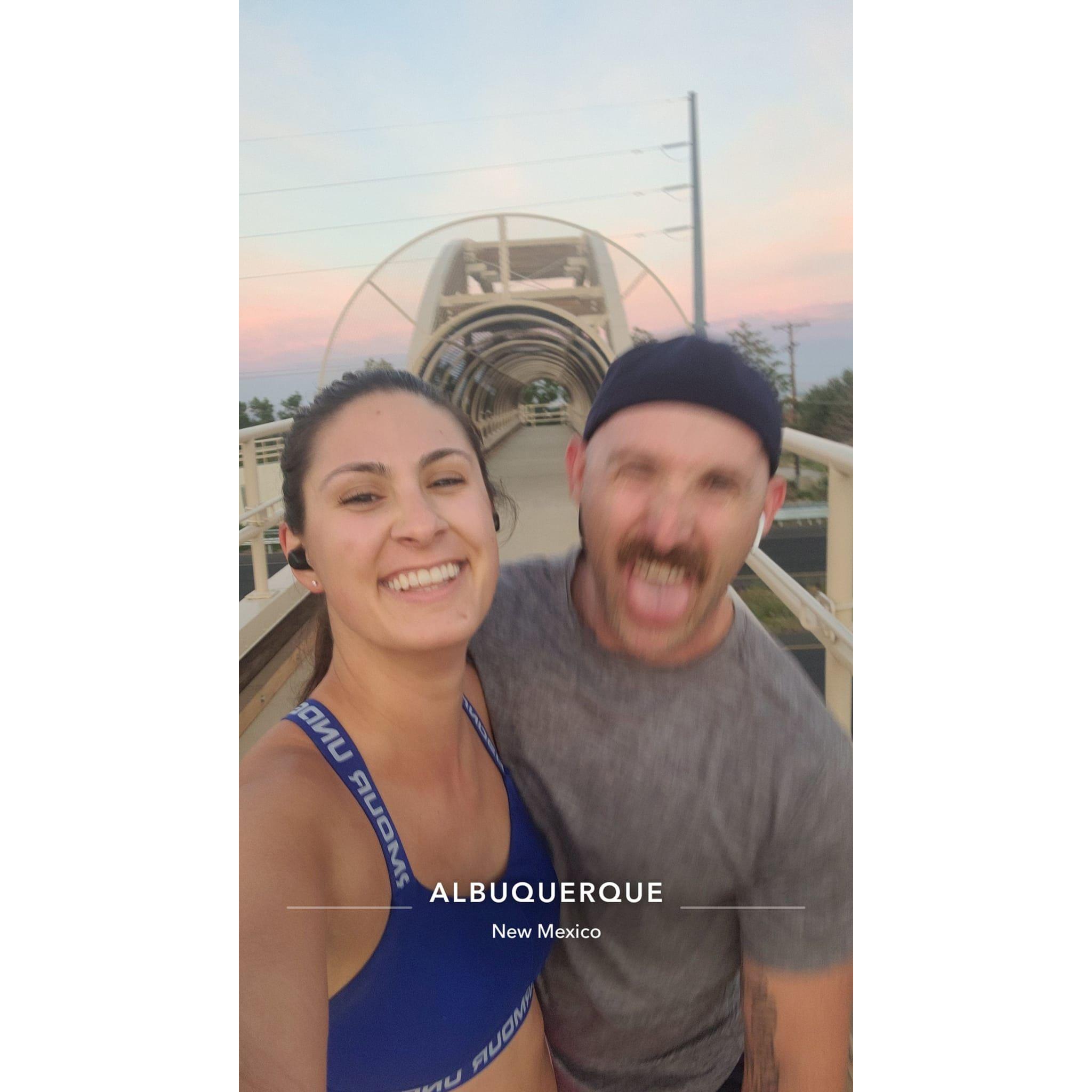 In our "running together every day" era... Nov '23. ♥