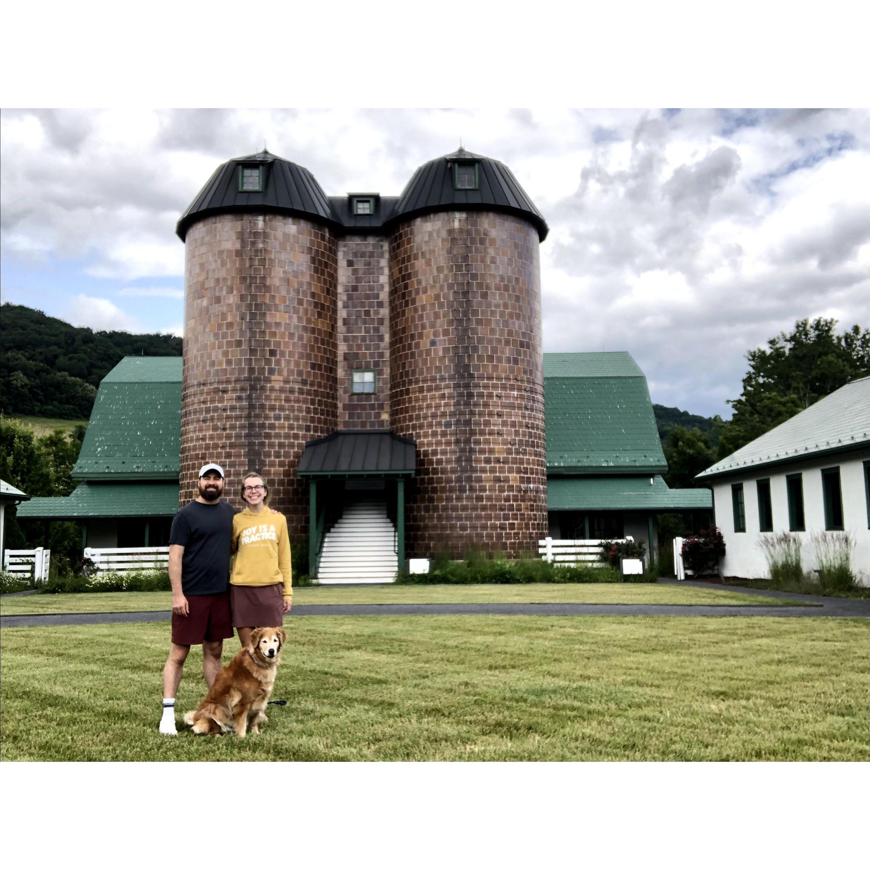 Dave Sela and Chaya vacationing in Hot Springs, VA