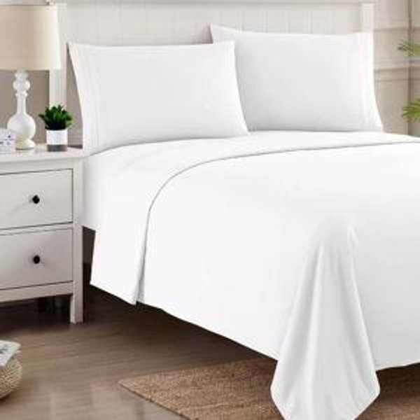 4 Piece Sheet Set, Ultra Soft 1800 Series, Double Brushed Microfiber by Sweet Home Collection®