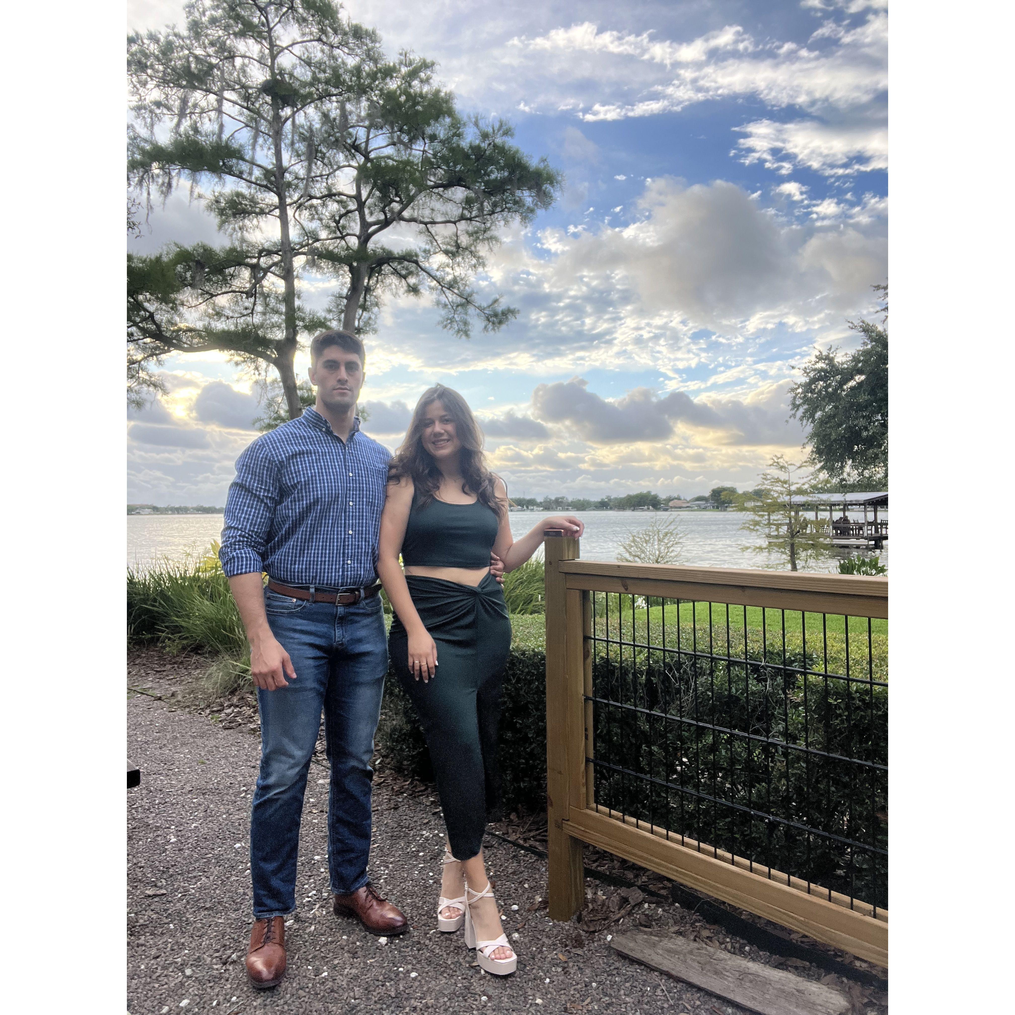 Our first year together!