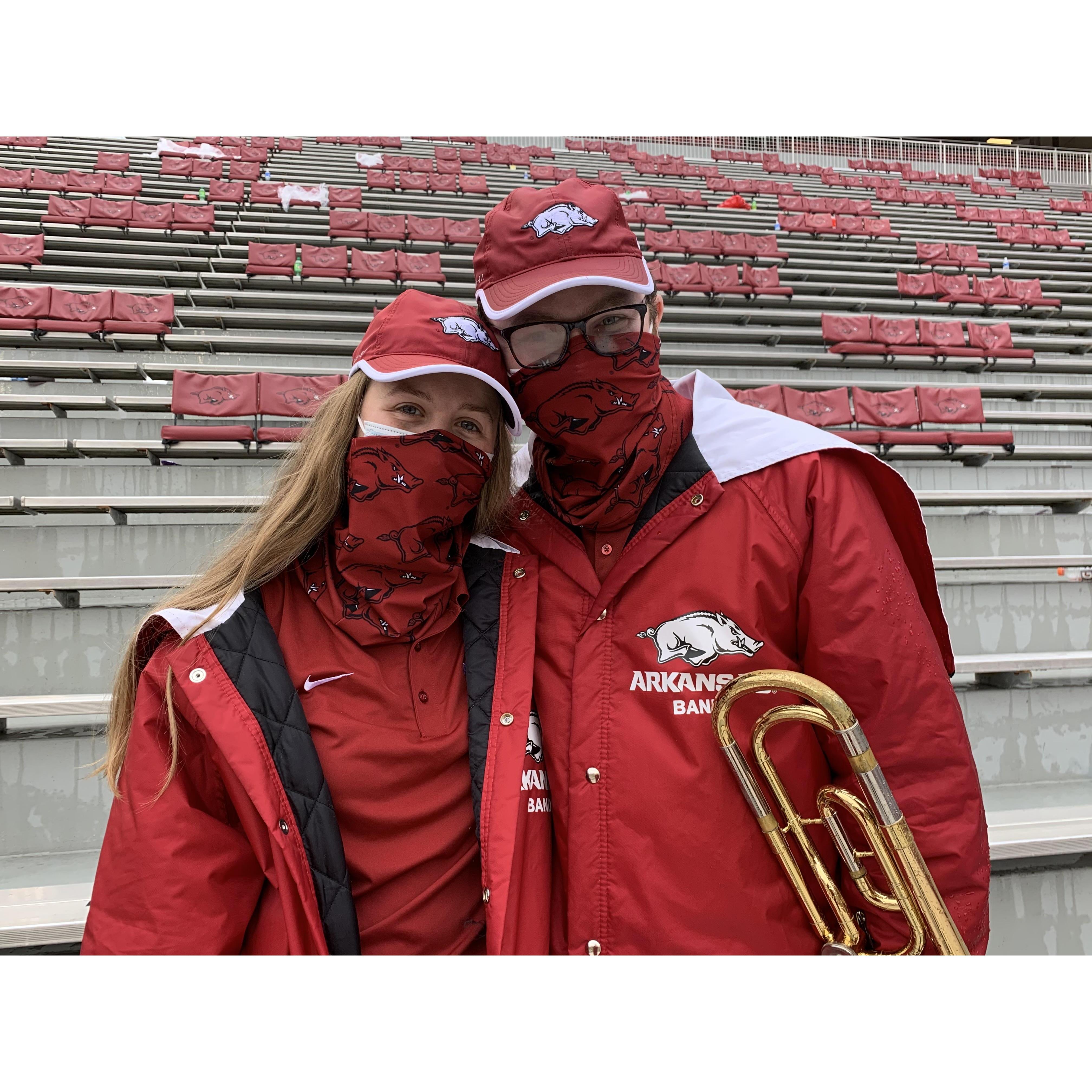 Not what we thought our senior marching season would look like but we wouldn't have missed it for the world.