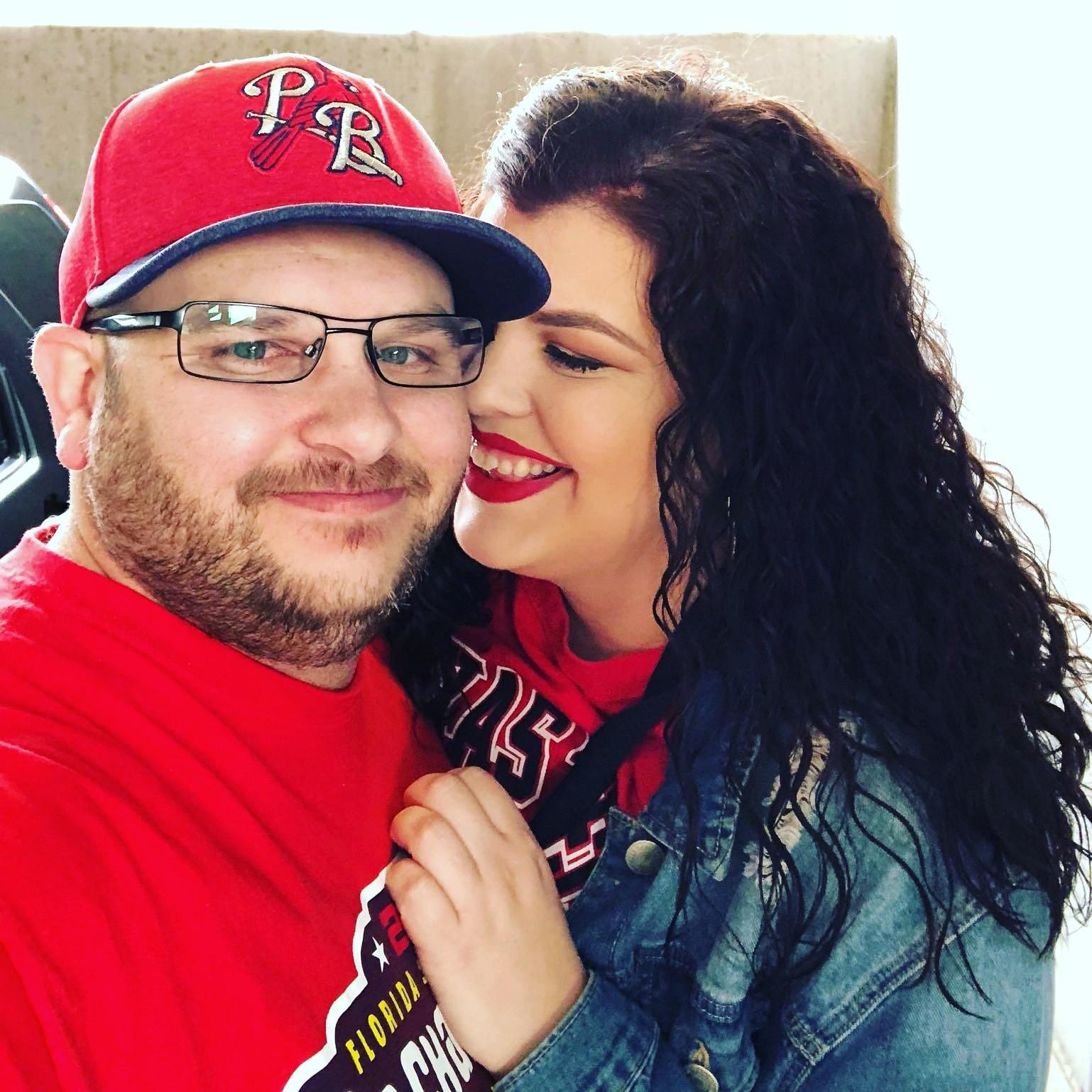 Justin went to support the Red Raiders!
