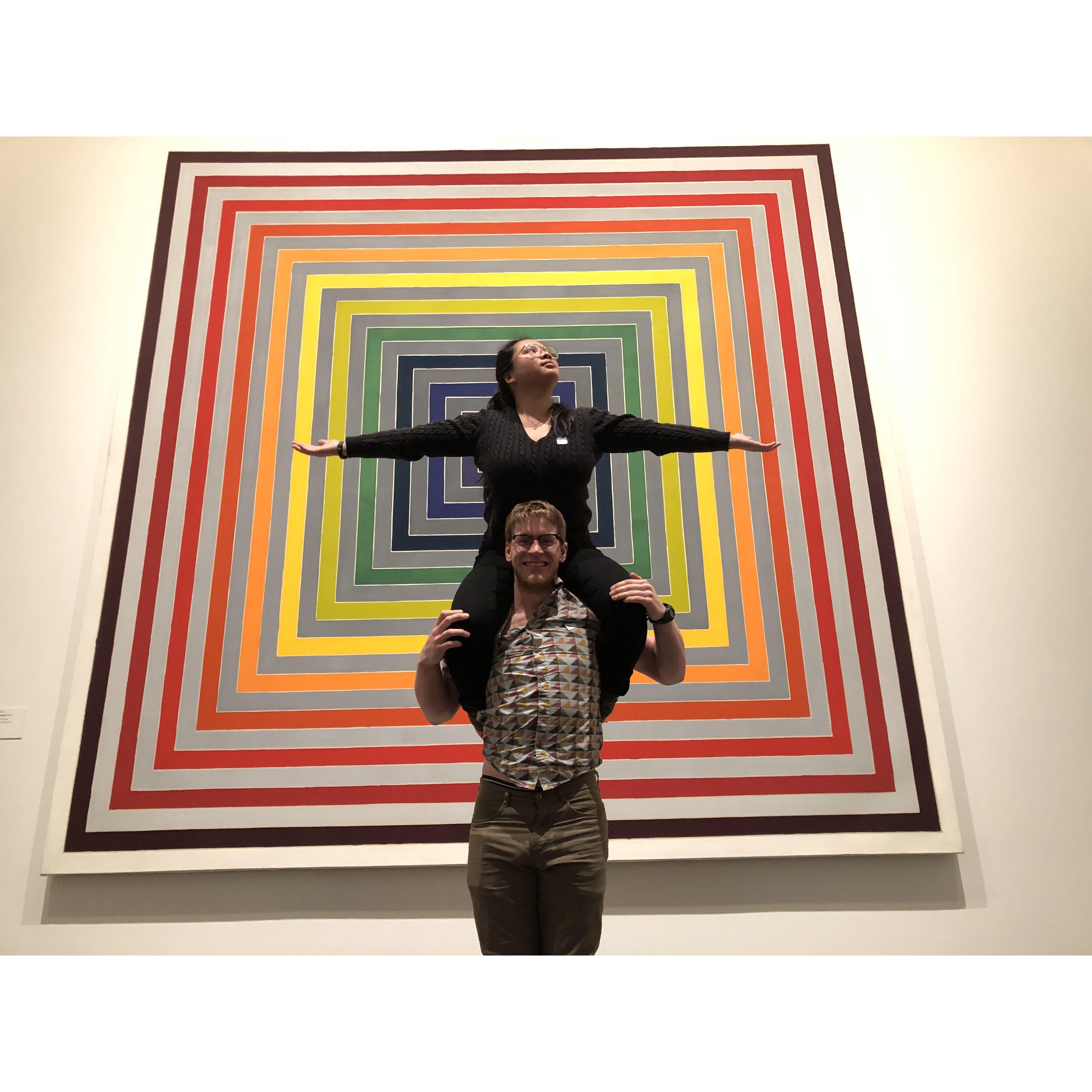 We were busy being degenerates at the San Francisco Museum of Modern Art. We are frequently busy being degenerates.