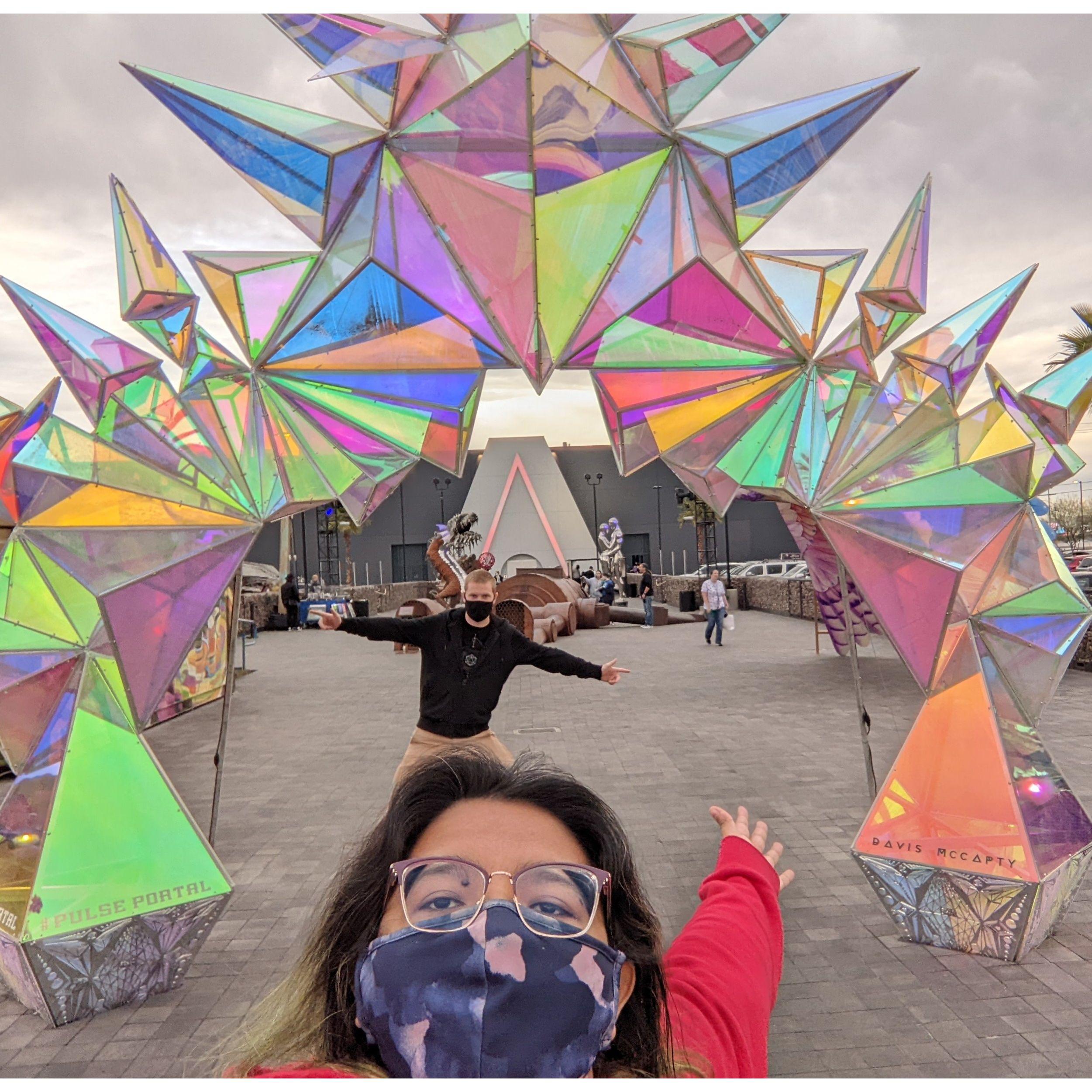 Sam & Rocio Meow Wolf