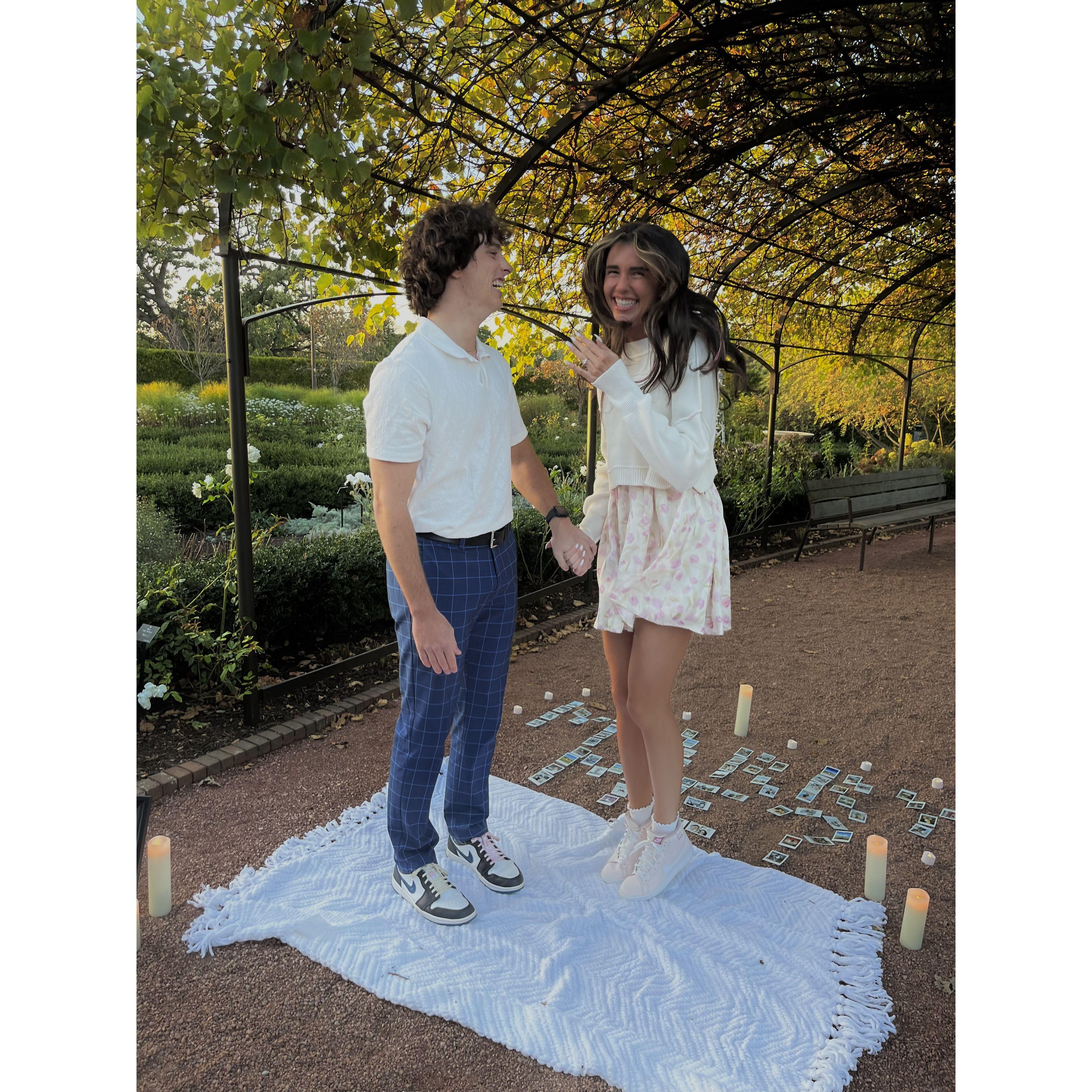 Got engaged!