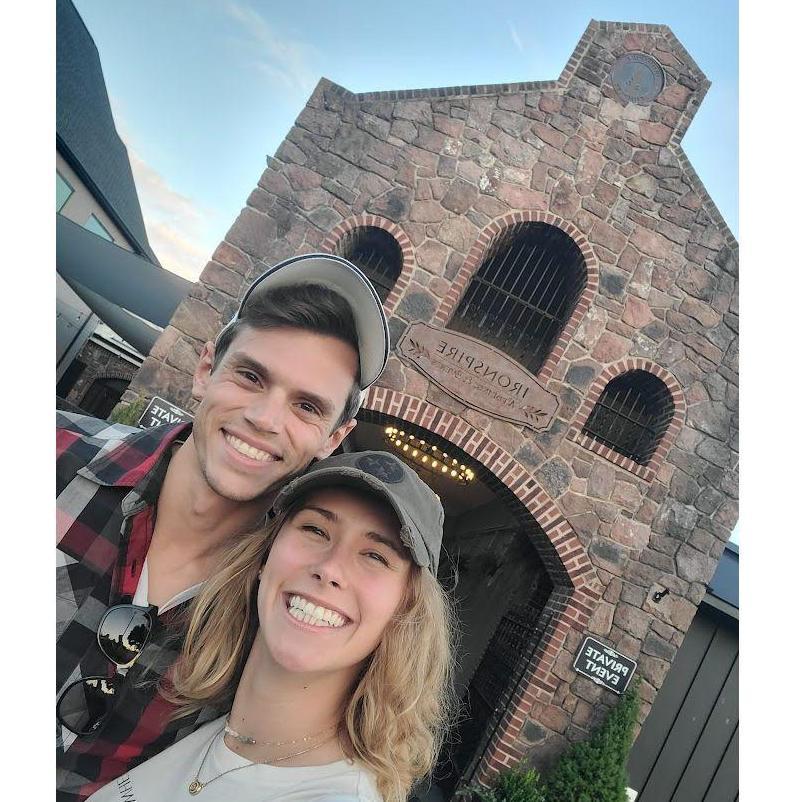 The day we toured our wedding venue